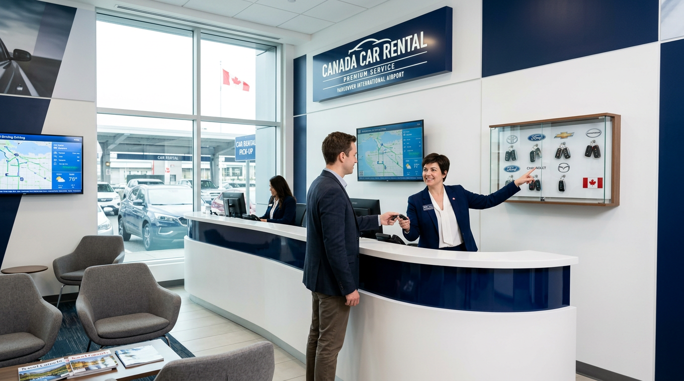 Franvek car rental office — Toronto headquarters